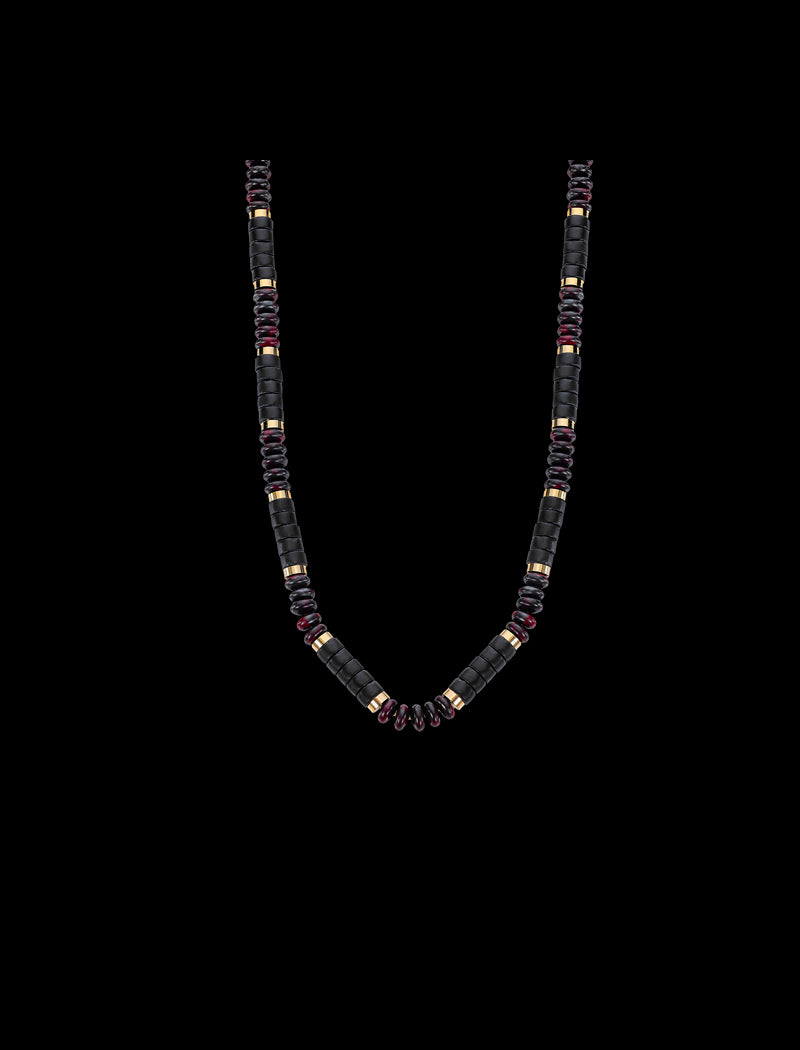 COLLIER LOTUS STYLE ACIER INOXYDABLE, HOMME