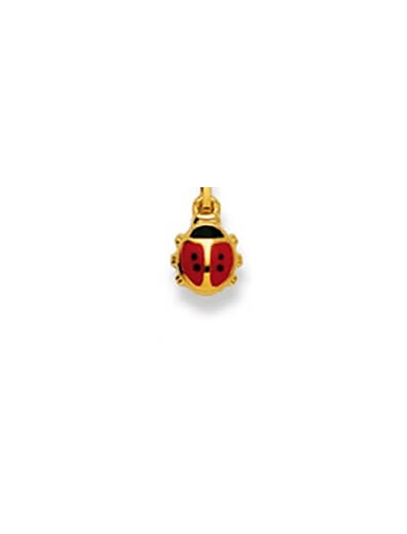 Pendentif Coccinelle Or 18 carats