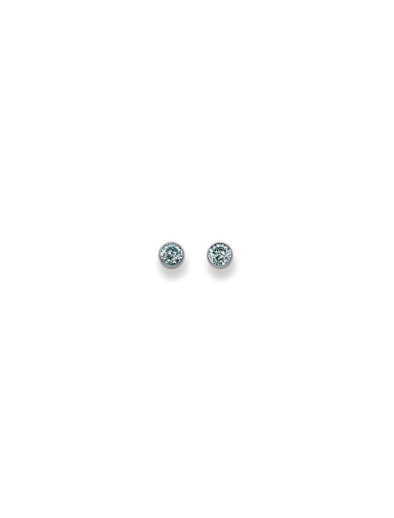 Clous d'oreilles or 18 carats