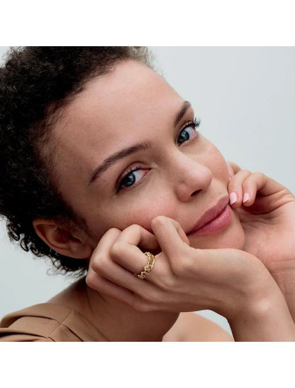 Mélange de métaux unique plaqué or