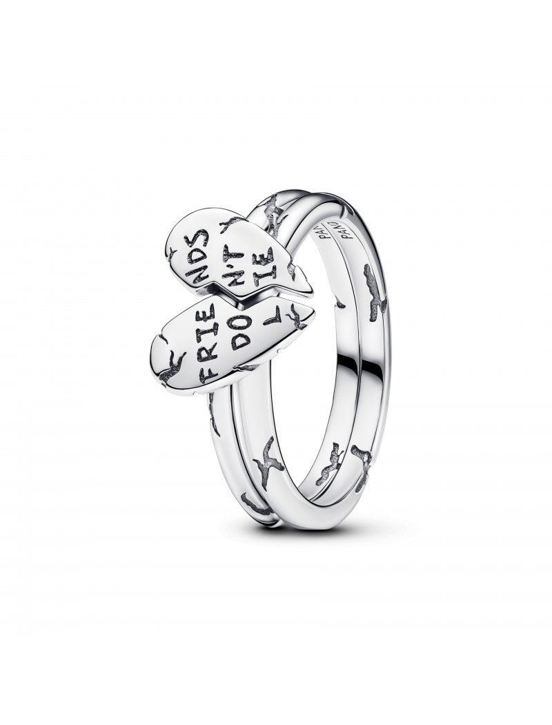 Bague séparable en argent sterling Project Red Friends