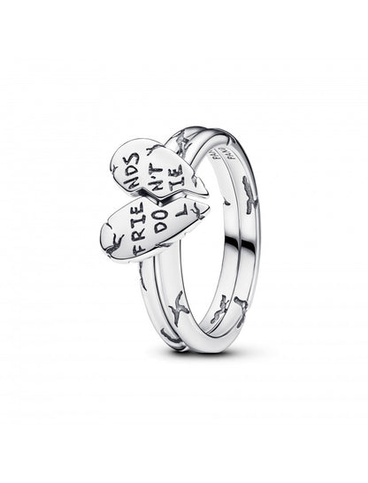 Bague séparable en argent sterling Project Red Friends