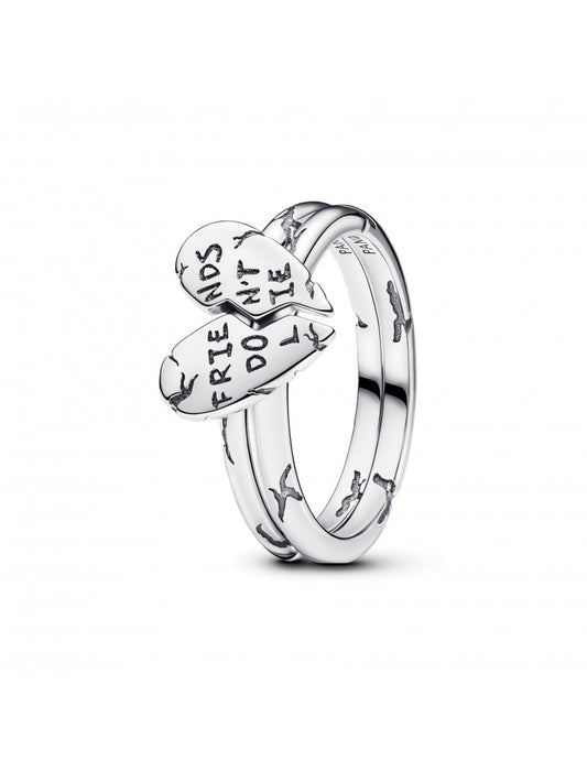 Bague séparable en argent sterling Project Red Friends