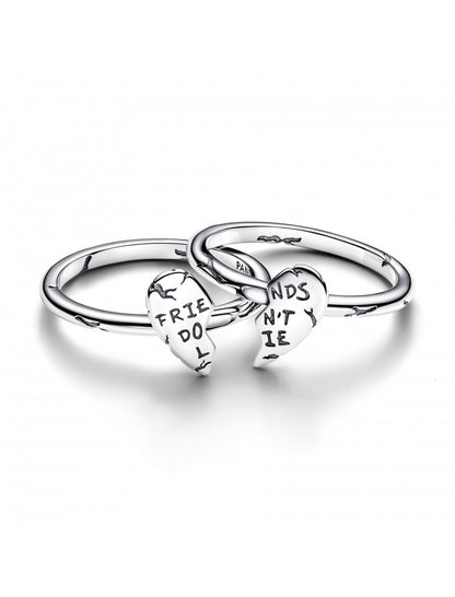 Bague séparable en argent sterling Project Red Friends