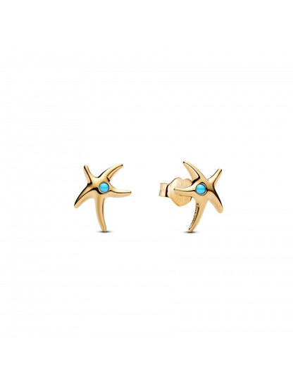 Boucles d'oreilles clous étoile de mer