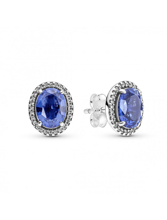 Boucles d'oreilles halo scintillantes