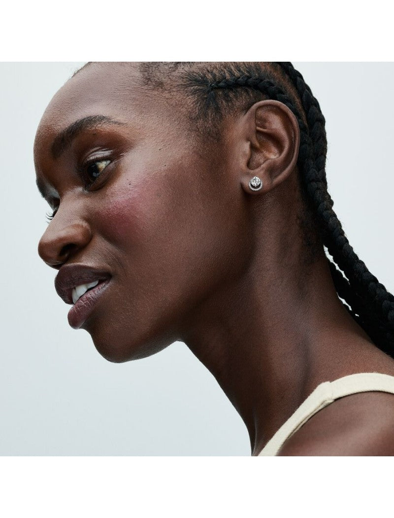 Argent sterling Zircon cubique Transparent