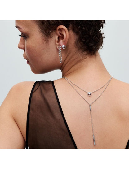 Argent sterling Zircon cubique Transparent