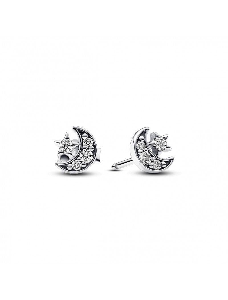 Argent sterling Zircon cubique Transparent