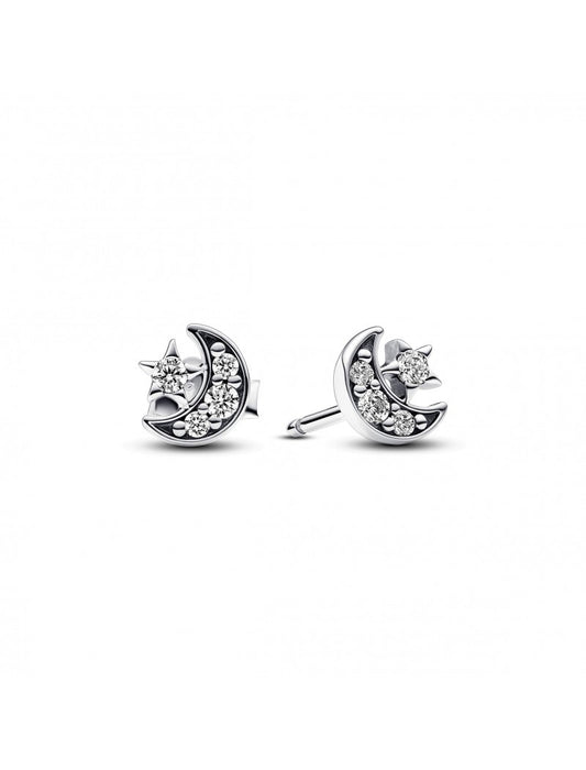 Argent sterling Zircon cubique Transparent