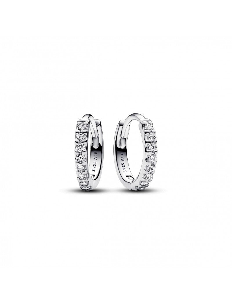 Argent sterling Zircon cubique Transparent