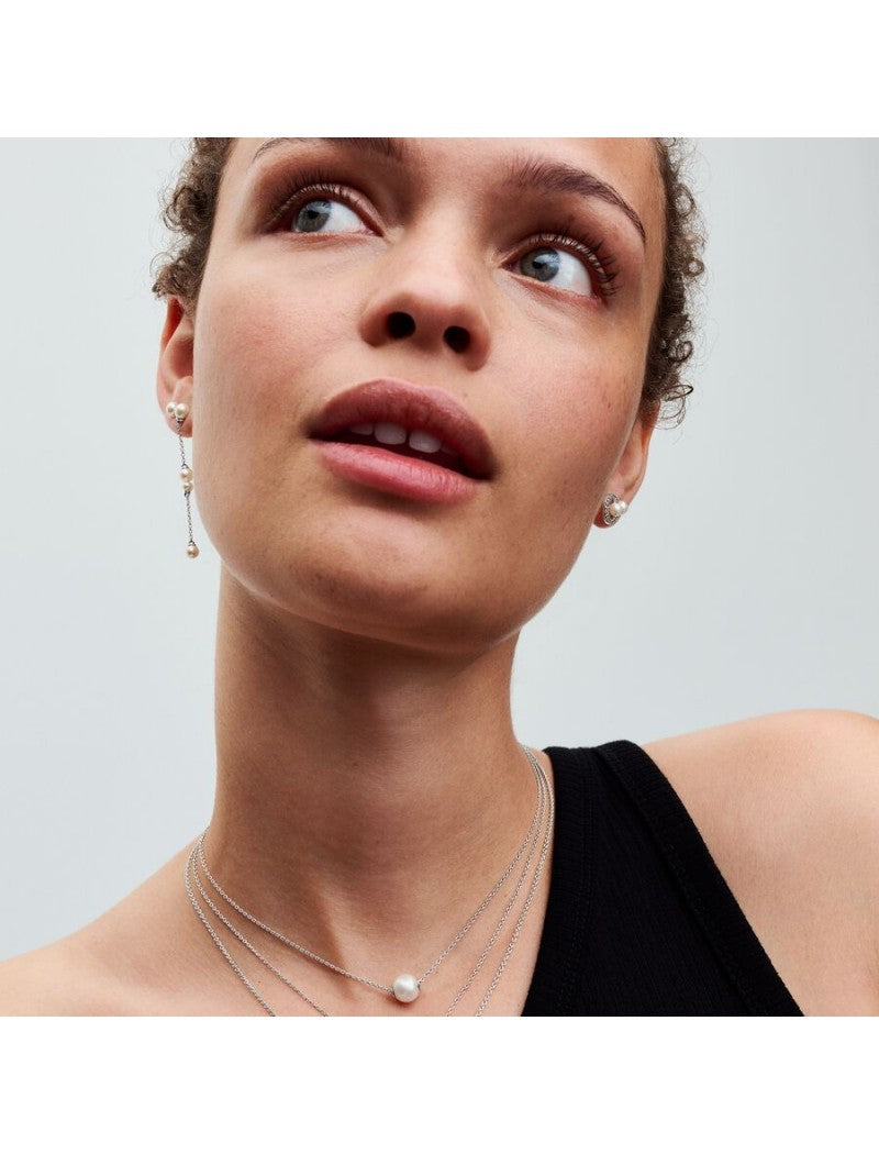 Argent 925/1000 Pierres mélangées Blanc