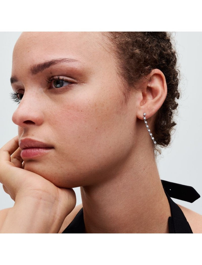 Argent sterling Zircon cubique Transparent