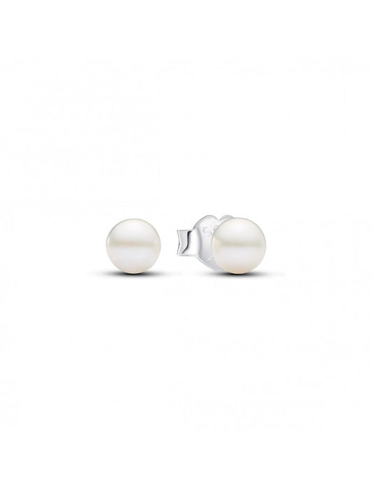 Argent 925/1000 Perle de culture d'eau douce traitée Blanc