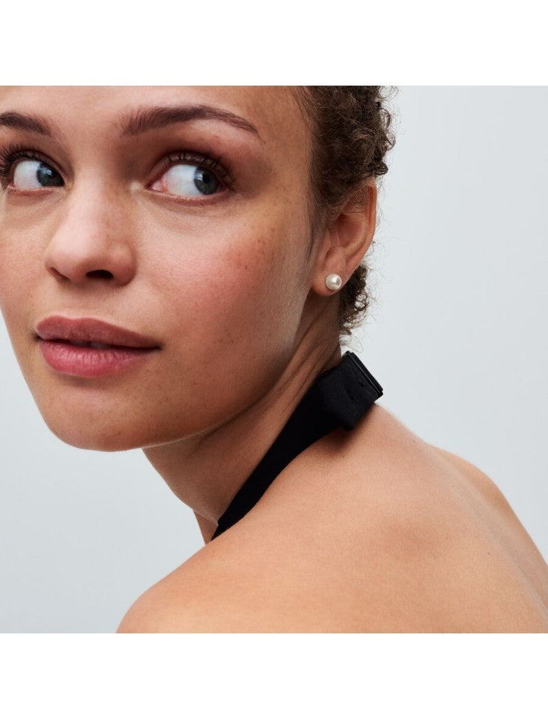 Argent 925/1000 Perle de culture d'eau douce traitée Blanc