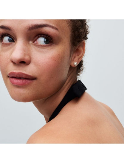 Argent 925/1000 Perle de culture d'eau douce traitée Blanc