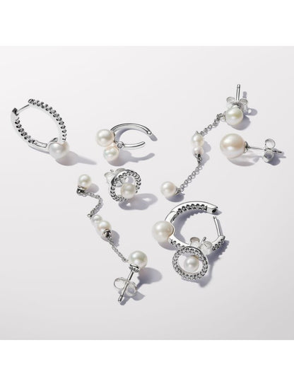 Argent 925/1000 Pierres mélangées Blanc