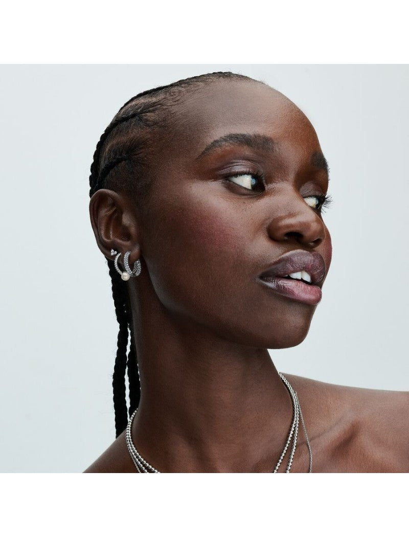 Argent 925/1000 Pierres mélangées Blanc