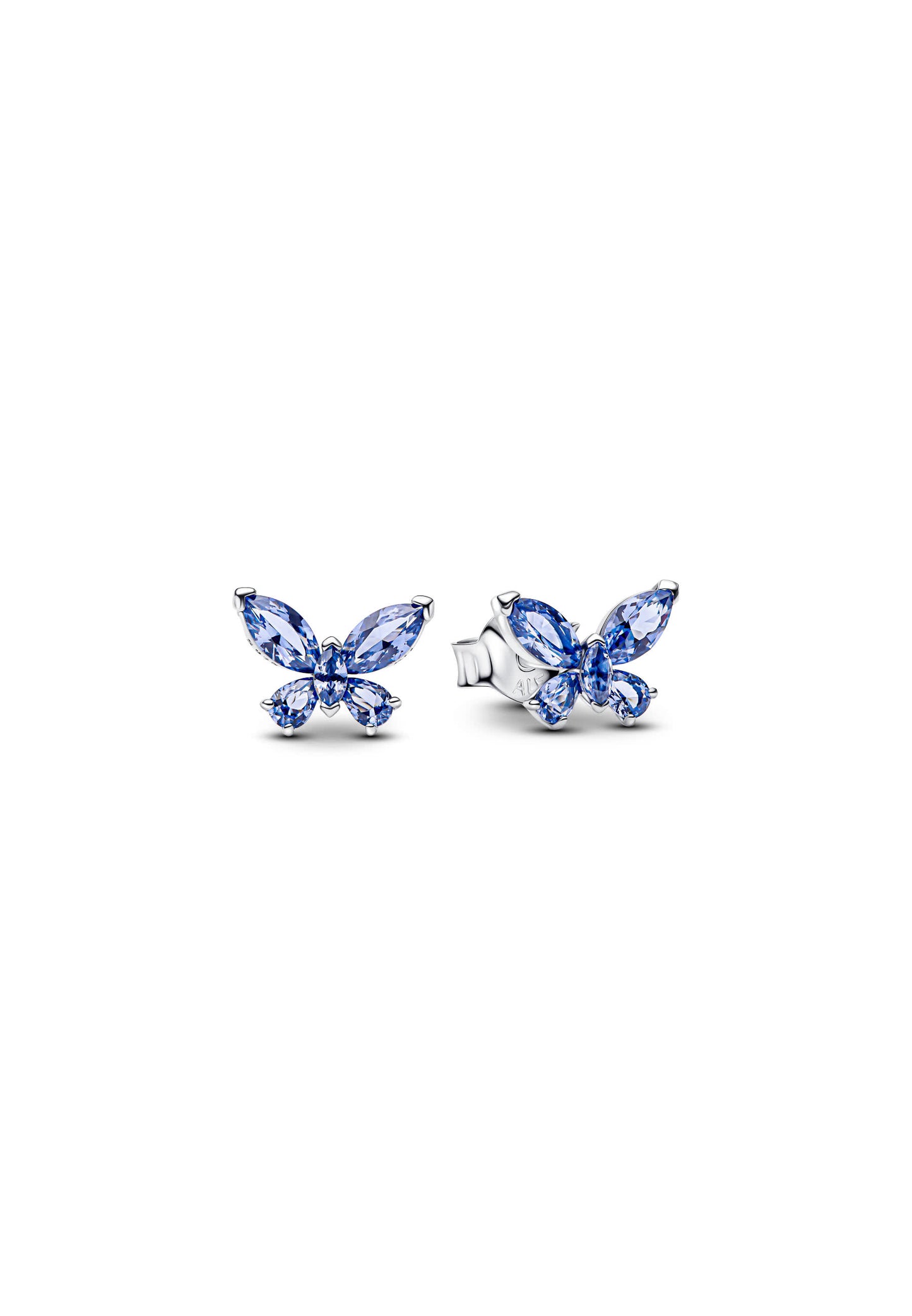 Boucles d'oreilles à tige papillon