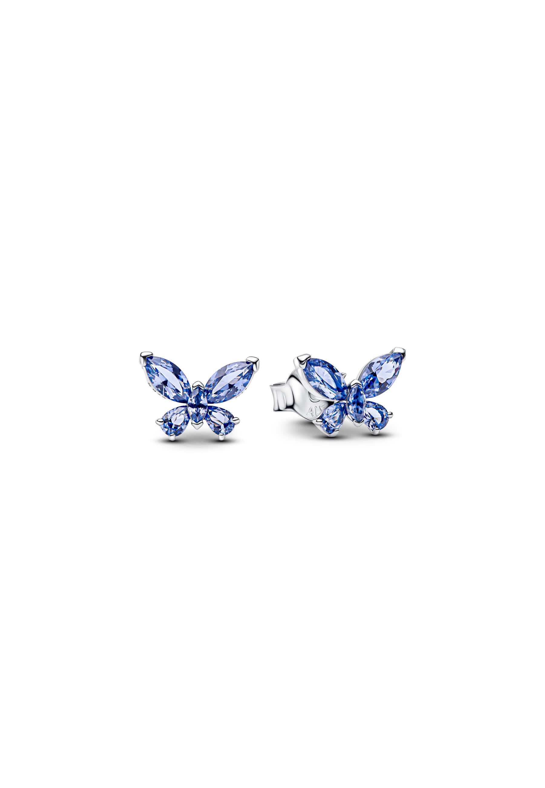 Boucles d'oreilles à tige papillon