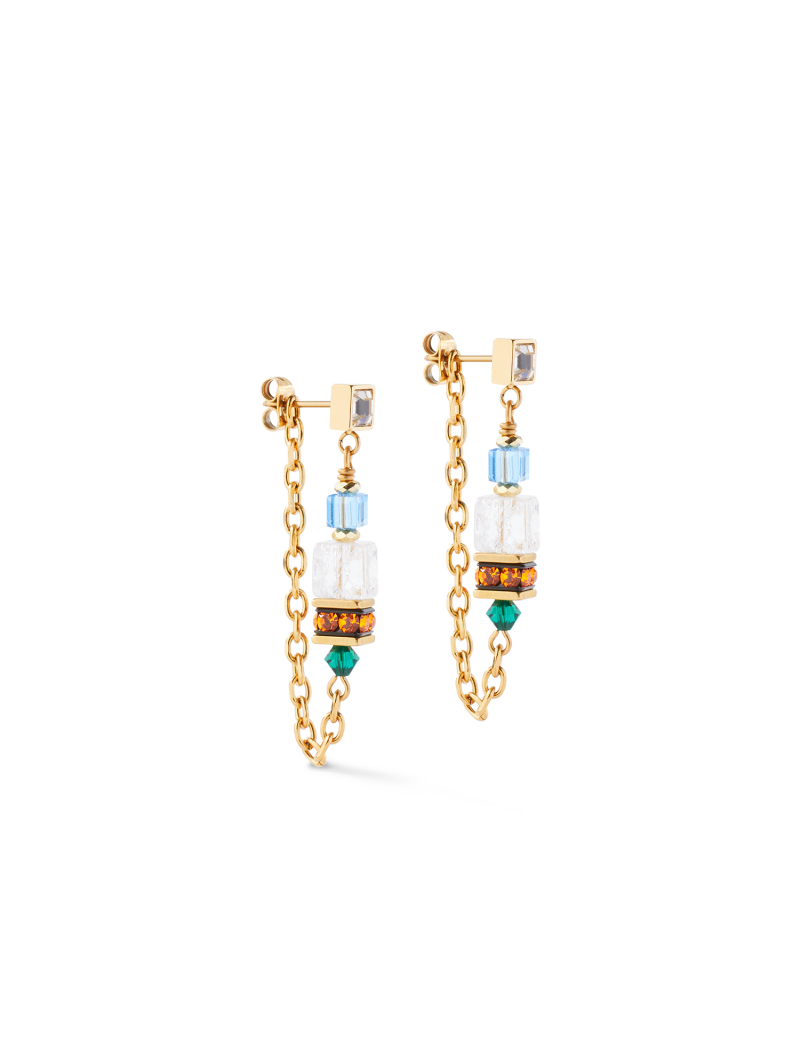 Boucles d'oreilles Multicolore