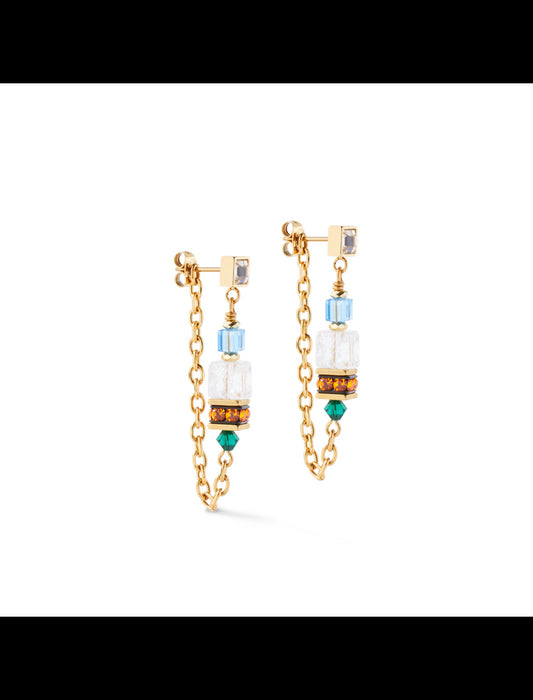 Boucles d'oreilles Multicolore