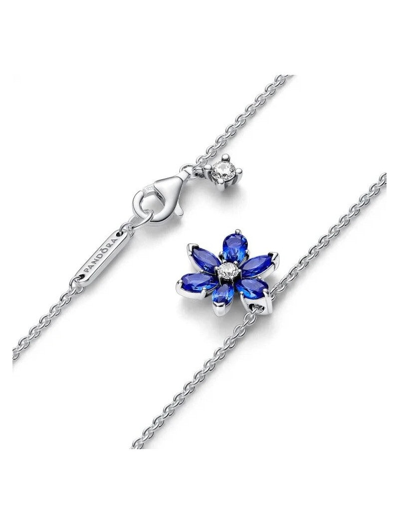 Argent 925/1000 Pierres mélangées Bleu