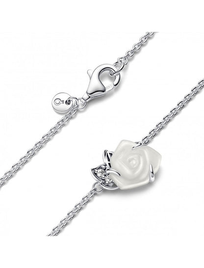 Argent 925/1000 Pierres mélangées Blanc