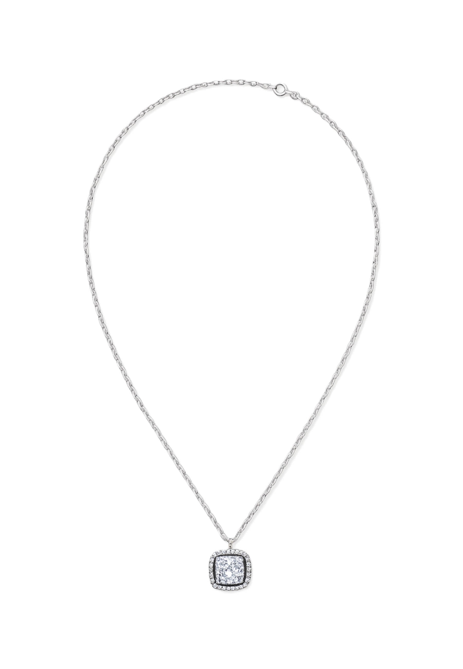 Collier avec pendentif Halo