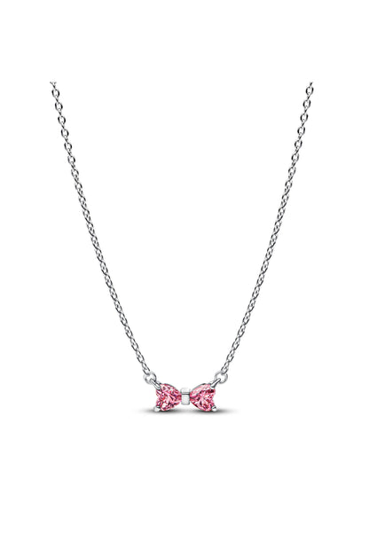 Collier avec pendentif en forme de nœud