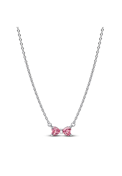 Collier avec pendentif en forme de nœud