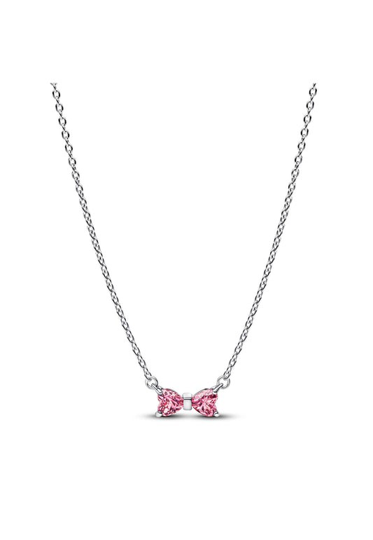 Collier avec pendentif en forme de nœud