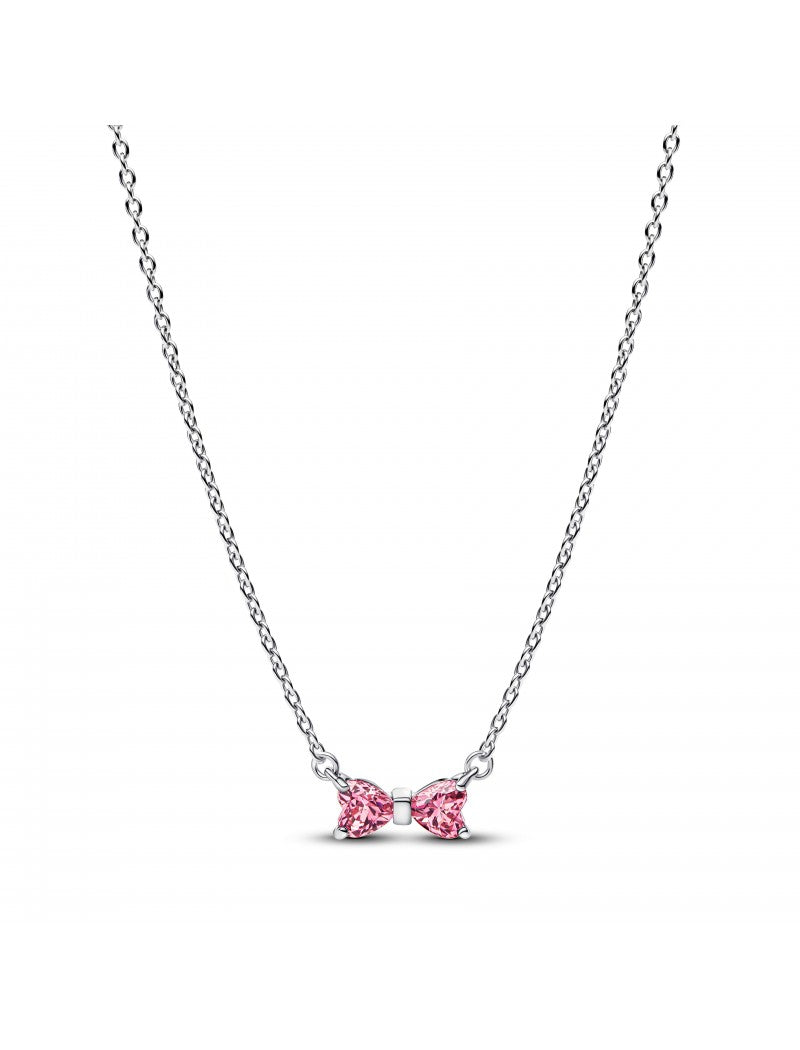 Collier avec pendentif en forme de nœud