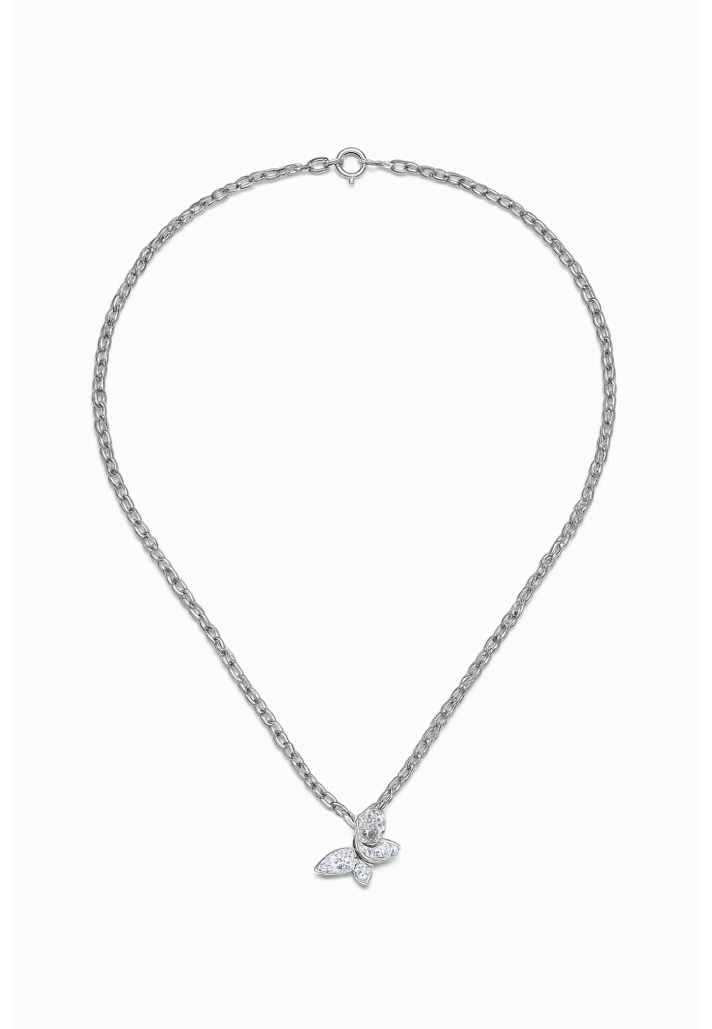 Collier pendentif papillon