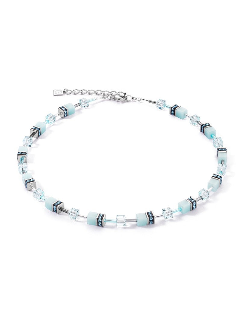 Collier aqua clair