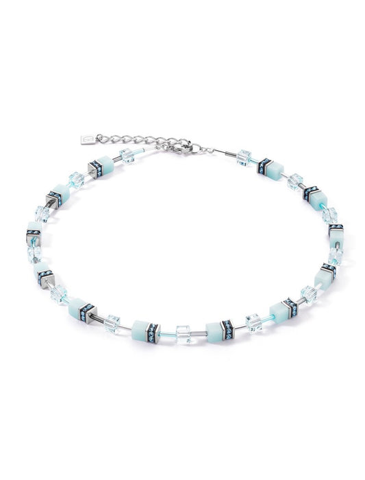 Collier aqua clair