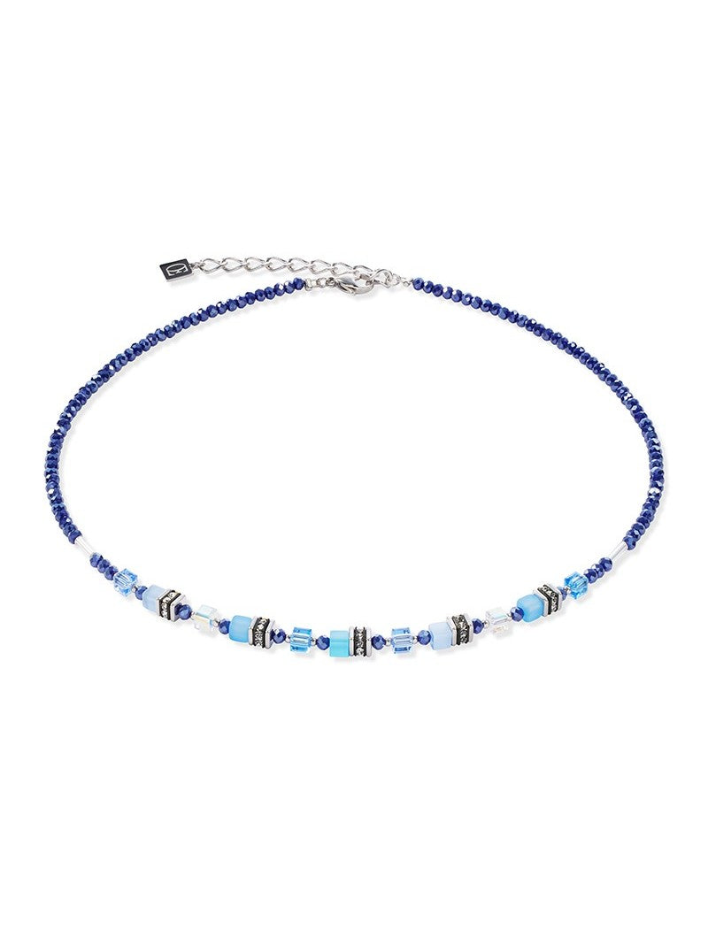 Collier bleu