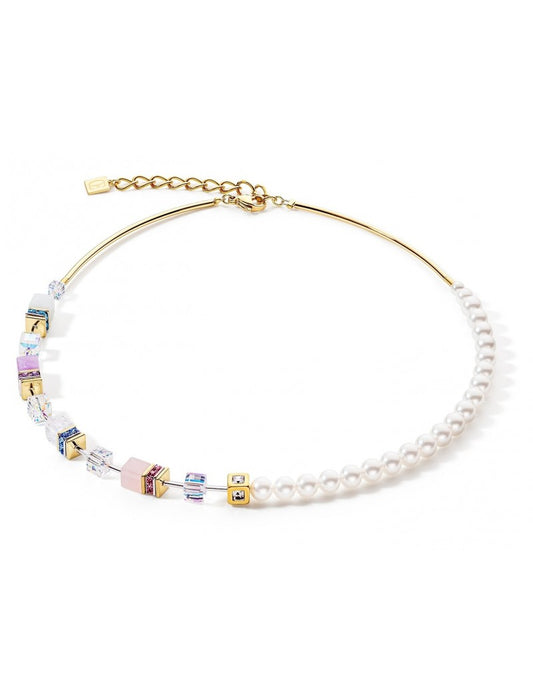 Collier multicolore pastel