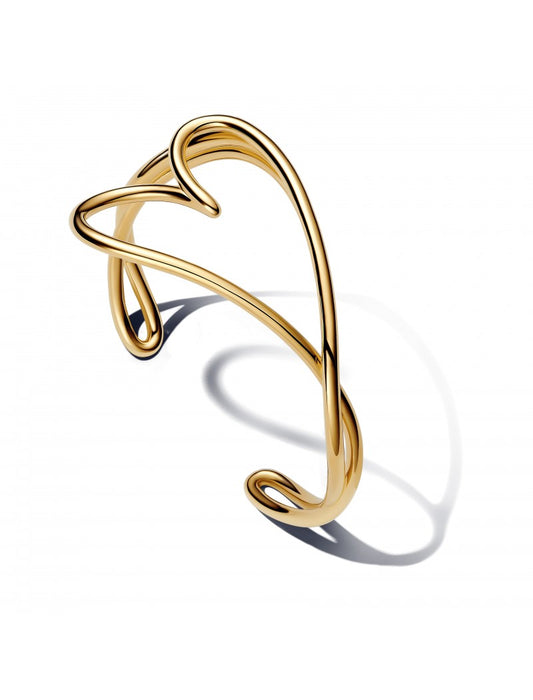 Bracelet coeur de forme organique