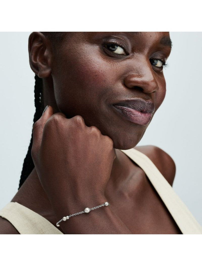 Argent 925/1000 Pierres mélangées Blanc