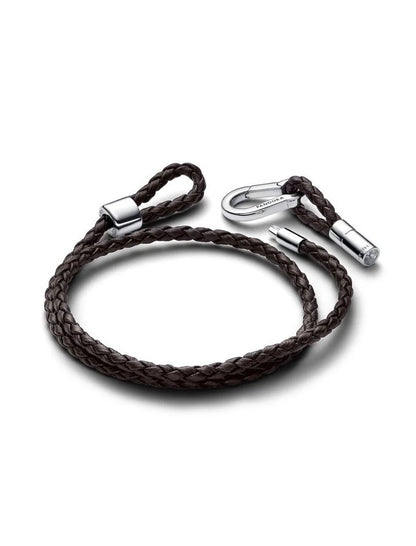 Argent 925/1000 Cuir Marron