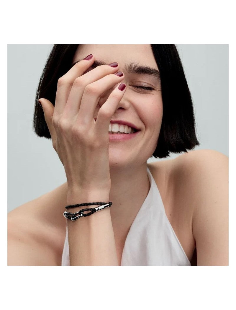 Argent 925/1000 Cuir Marron