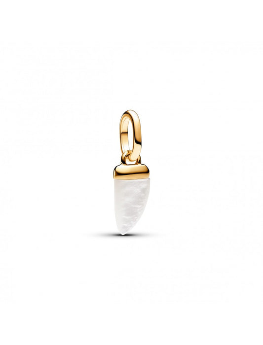 Mélange de métaux unique plaqué or Biorésine Nacre artificielle Blanc