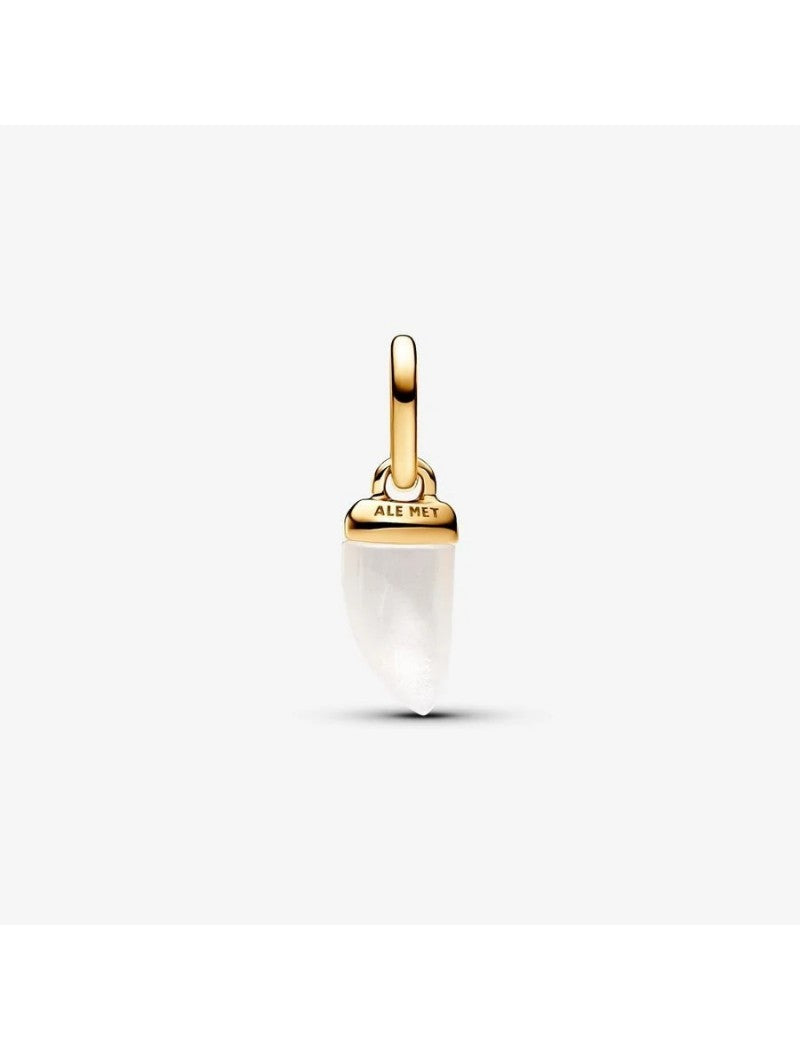 Mélange de métaux unique plaqué or Biorésine Nacre artificielle Blanc