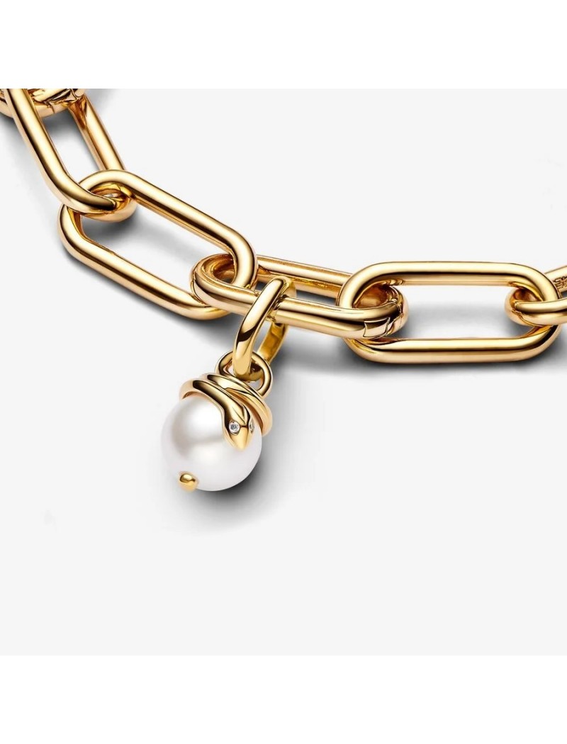 Mélange de métaux unique plaqué or Pierre mélangée Blanc