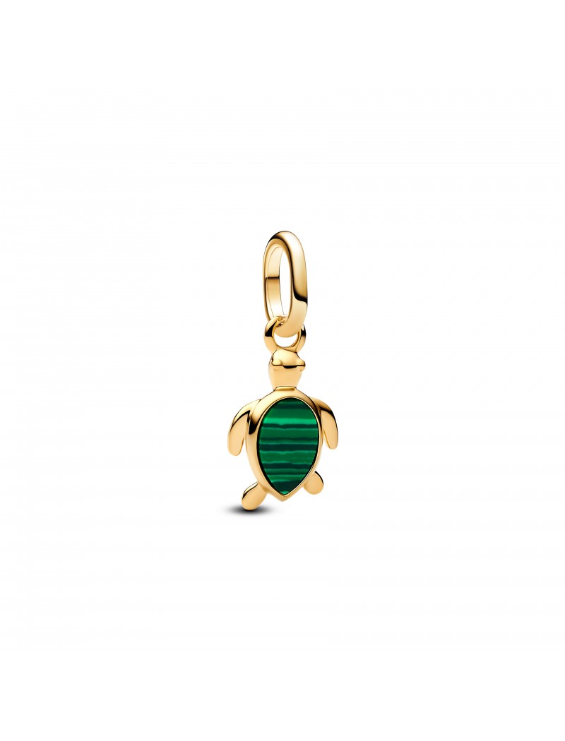 Charm mini pendentif tortue verte