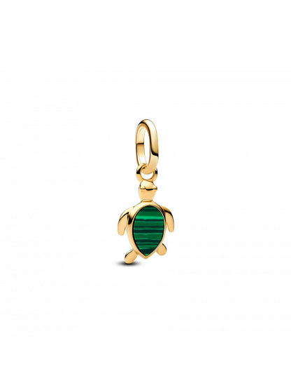 Charm mini pendentif tortue verte