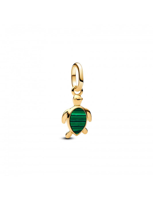 Charm mini pendentif tortue verte