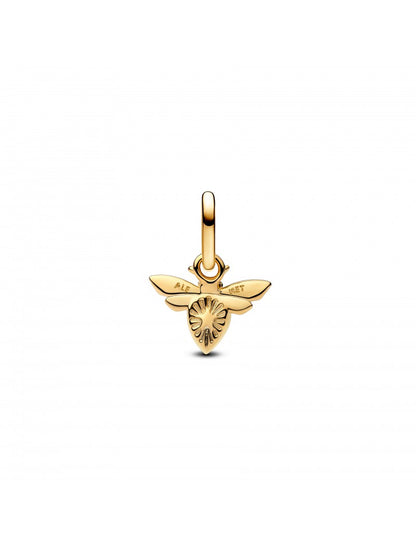 Charm mini pendentif abeille blanche