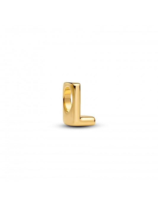 CHARM LETTRE L PLAQUÉ OR